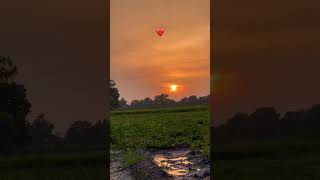 Kaint song nal shaam da sunset view ❤️viralvideo trendingshorts punjab love shorts [upl. by Yram]