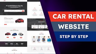 How To Make a Car Rental Website with WordPress amp Elementor with Astra 2024 [upl. by Avek]