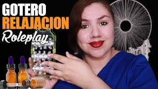 ASMR Facial y Masaje Craneal ANTI STRESS CON GOTERO [upl. by Danice]