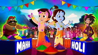 Chhota Bheem  Maha Holi Celebration in Dholakpur  Holi Special Video  Cartoons for Kids [upl. by Cence]