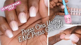 How to Apply Press On Nails with ENailCouture Press On Gel  BTArtBox Viral Ombre XCoat Tips [upl. by Airamahs435]