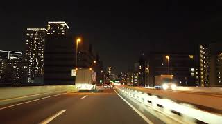 Tokyo night drive 東京 首都高 羽田IC 向島IC 2024 [upl. by Nivar]