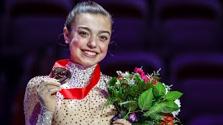 Kaiya Ruiter wins Canadian womens figure skating championship [upl. by Fisuoy]