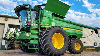 We Got A New Combine for Harvest 2022 [upl. by Ceporah]