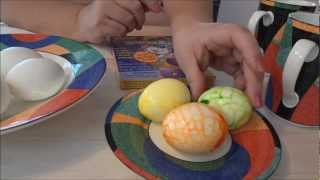 How To Create Beautiful Easter Eggs That Look Like Stain Glass Decorative Deviled Eggs [upl. by Llenoj]