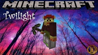 REDCAP HUNTER  MINECRAFT TWILIGHT  EPISODE 10 1710 MODDED SURVIVAL [upl. by Hayott]