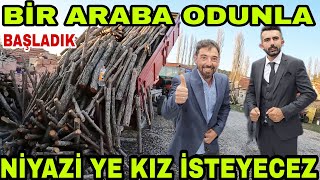 BİR ANDA KIZ İSTEMEYE GİDİYORUZNİYAZİ HAZIRBİR ARABA ODUN BİR MUZ [upl. by Annaej705]