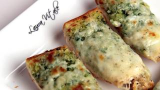 Cheesy Garlic Bread Recipe  Laura Vitale  Laura in the Kitchen Episode 288 [upl. by Burr616]