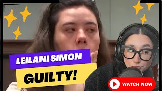 LEILANI SIMON VERDICT [upl. by Rabbi]