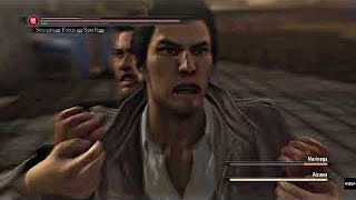 Yakuza 5 Remastered  Aizawa Morinaga duo Hard No Damage No EQ [upl. by Ernesto]