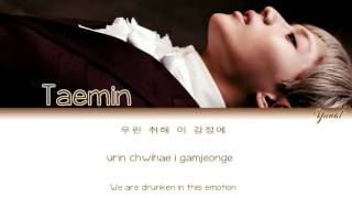 Taemin  Sexuality Color Coded HanRomEng Lyrics by Yunat [upl. by Axia630]