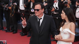 Quentin Tarantino Adele Exarchopoulos John C Reilly  Red Carpet Cannes Film Festival 2023  FTV [upl. by Stephan]