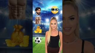 Ronaldo ⚽vs ishowspeed 🤠 vs Alisha Lehmann 😍 vs Messi 😎 shorts [upl. by Llevram]