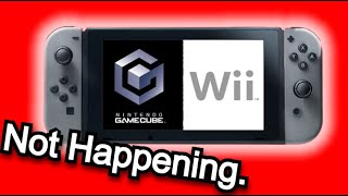 Why well NEVER get GameCube and Wii on Nintendo Switch Online [upl. by Yuille]