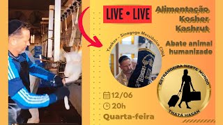 Live Especial sobre Abate Kosher Shechitá com o Shochet Yaakov [upl. by Clotilde613]