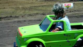 PORKCHOP in his Mini Monster Truck [upl. by Jesselyn]