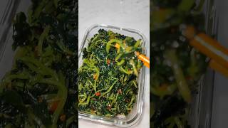 Fried Peperomia Pellucida with oyster sauce meywithken shorts food shortvideo fyp fried [upl. by Cristie975]