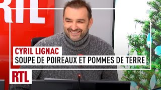 Cyril Lignac  soupe de poireaux et pommes de terre [upl. by Hsac901]