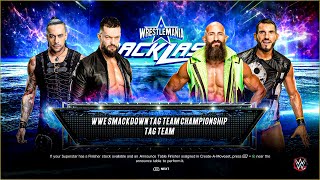 WWE 2K23  The Judgement Day VS Tommaso Ciampa Johnny Gargano  Tag Team Championship Match HD [upl. by Anada]