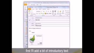 Outlook Training Pt 3  Create and Send email [upl. by Rases]