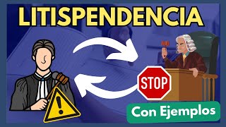 🔵 La Litispendencia ¿Qué es【Proceso Civil con Ejemplos [upl. by Eednac]