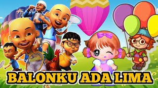 Balonku ada lima  lagu anak anak terbaru lagu anak indonesia versi animasi  kompilasi lagu anak [upl. by Nosna]