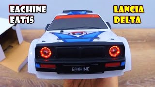 Eachine EAT15  Udirc 1603 Review  Lancia Delta Rally RC Car [upl. by Celine742]