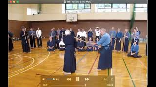 9 Omote footage from 2009 of the late Nishioka Sensei discussing Omote Kata Kasa no Shita His pa [upl. by Etnod]