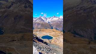 📍Lake Gornergrat Hohtälli Switzerland shorts zermatt [upl. by Yemarej908]