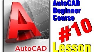 AutoCAD Beginner Course  Working with Linetype and Lineweight Lesson 10 [upl. by Sibley]