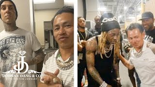 Lil Wayne and Travis Barker Get Iced Out by Johnny Dang [upl. by Koetke]