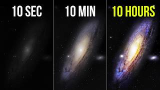 Photographing a Galaxy for 10 Seconds vs 10 Hours [upl. by Vorster]