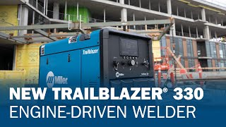 New Trailblazer® 330 EngineDriven Welder  MillerWelds [upl. by Narine767]