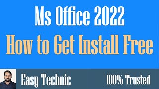 How to download and install Microsoft office 2022 free [upl. by Fredericka]