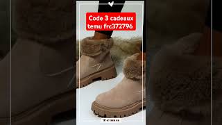 Bottes dhiver femmetendance 20242025 temu temufinds winteroutfit outfit [upl. by Naliorf209]