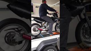 Derbi Senda 5080cc Dyno Run 1558hp quotSpeedline Træfquot [upl. by Reiners]