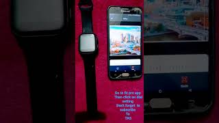 how to set wallpaper on smartwatcht500 smart watch ⌚ [upl. by Nahsar]