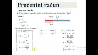 PROCENTNI RACUN [upl. by Letnohc]