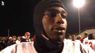 Watch Derion Kendrick reacts to monster effort that sends South Pointe back to state title game [upl. by Glass]