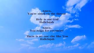 AMEN BY SALVATION MINISTRIES CHOIR LYRICS VIDEO [upl. by Ard211]