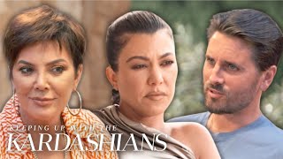 Kris Kim amp Khloé Push Kourtney to Reconcile Relationship Drama with Scott Disick  KUWTK  E [upl. by Sella]