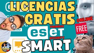 ComO renovar LICENCIAS LEgaLEs ESET SMART SECURITY p FREE 100 [upl. by Nett386]