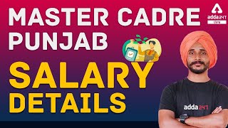 Punjab Master Cadre Salary  Full Detailed Information [upl. by Anavas]