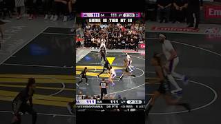 PART 1  Wemby vs LeBron amp AD 🔥 Lakers vs Spurs Ending nba shorts [upl. by Adnolrehs]