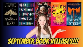 MOST ANTICIPATED FANTASY amp SCIFI BOOK RELEASES FOR SEPTEMBER 2024 edition [upl. by Shaylynn]