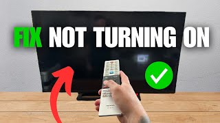 Toshiba Smart TV Not Turning On Fix Black Screen [upl. by Eiloj]