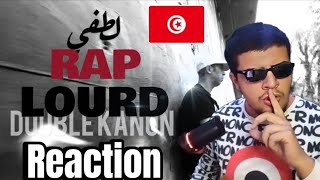 LOTFI DOUBLE KANON RAP LOURD Reaction [upl. by Metcalf]