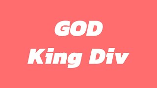 King Div  God Music Video [upl. by Sorgalim534]