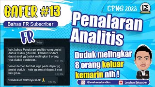 Ini dia FR Kemarin  Duduk Melingkar Penalaran Analitis Bahas FR TIU CPNS 2023 [upl. by Jarietta]