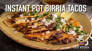 Beef Birria Tacos Using the Instant Pot Recipe [upl. by Aluino]